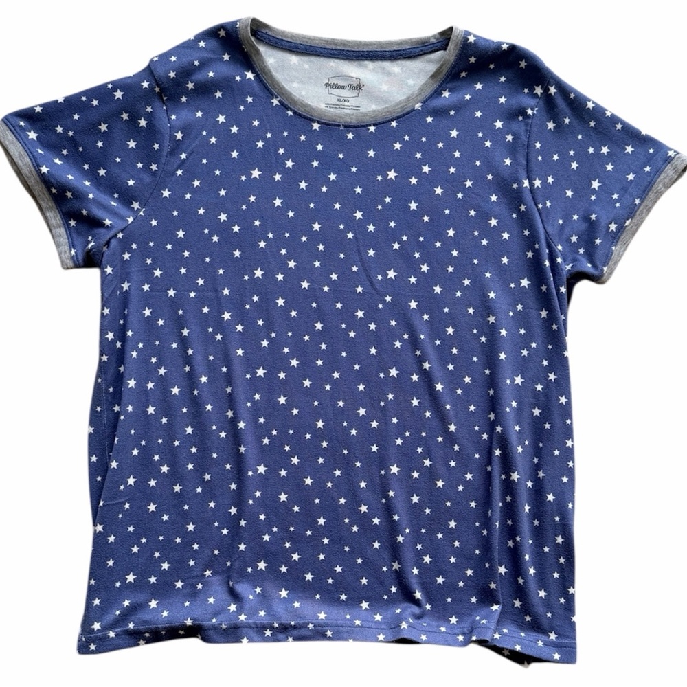 PILLOW TALK Blue Night Star Jogger Pajama Set - Picture 2 of 5